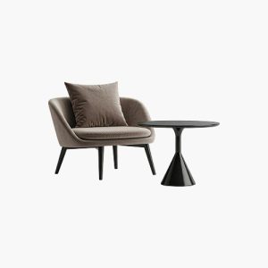 Sagwan Modern Single Sofa